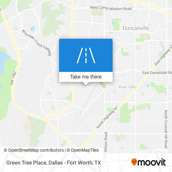 Green Tree Place map