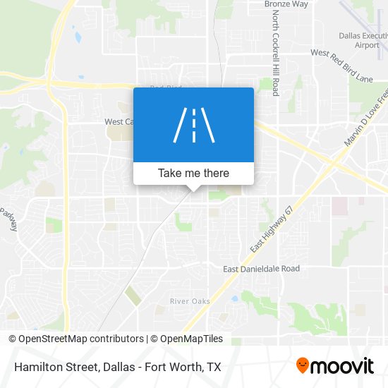 Hamilton Street map