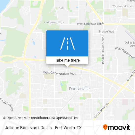 Jellison Boulevard map