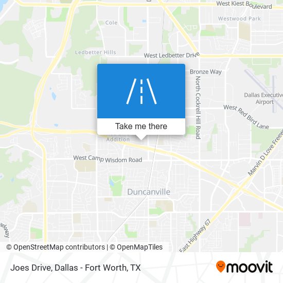 Mapa de Joes Drive