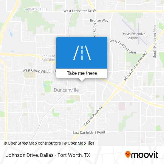 Mapa de Johnson Drive