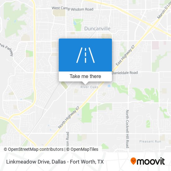 Linkmeadow Drive map
