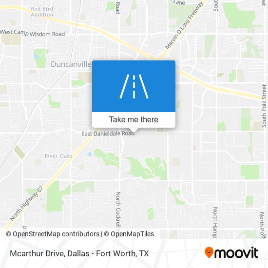 Mcarthur Drive map