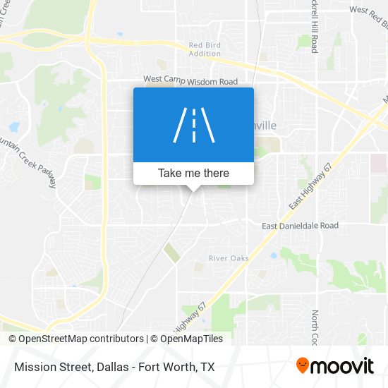 Mapa de Mission Street