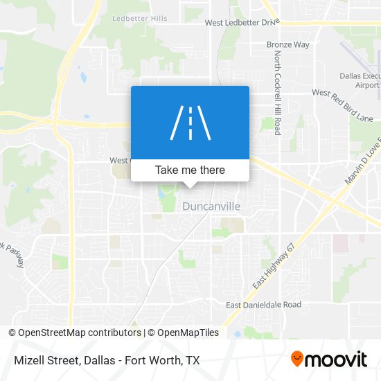 Mapa de Mizell Street