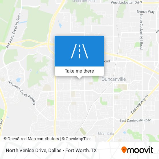 Mapa de North Venice Drive
