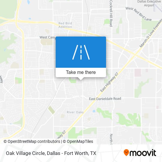 Oak Village Circle map