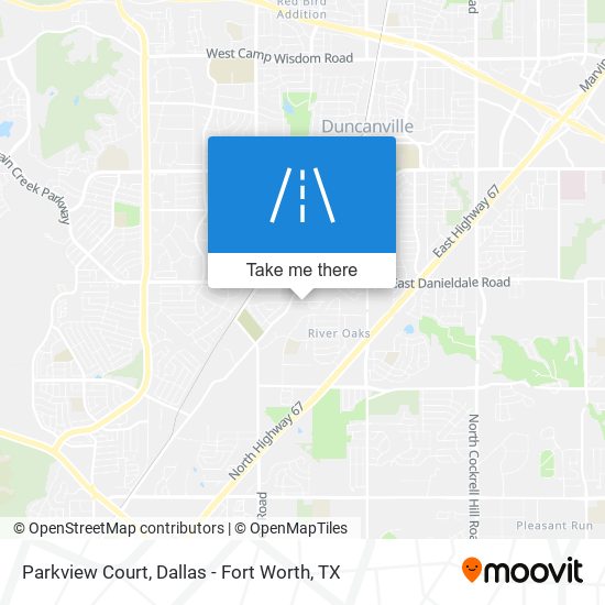Parkview Court map
