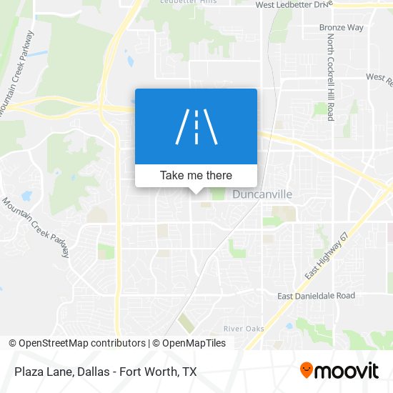 Mapa de Plaza Lane