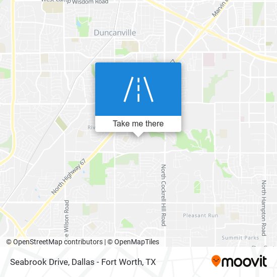 Mapa de Seabrook Drive