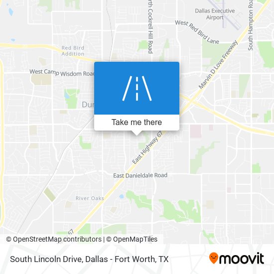 Mapa de South Lincoln Drive