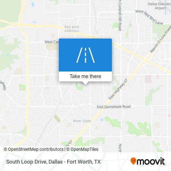 Mapa de South Loop Drive