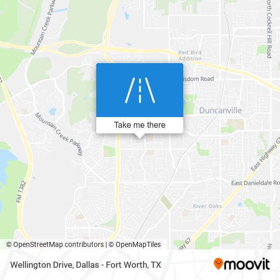 Wellington Drive map