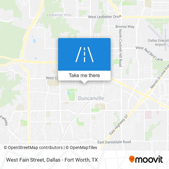 Mapa de West Fain Street