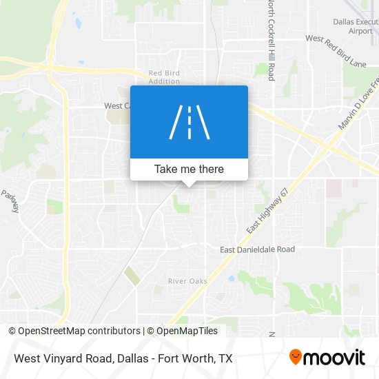 West Vinyard Road map