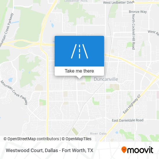 Westwood Court map