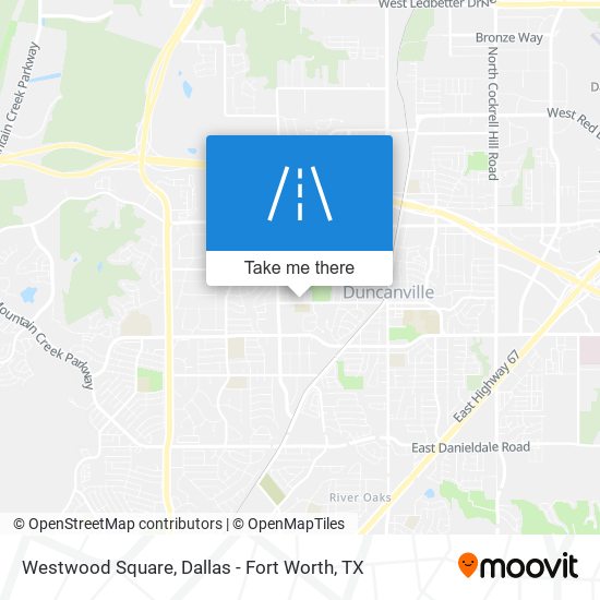 Westwood Square map