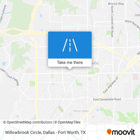 Mapa de Willowbrook Circle