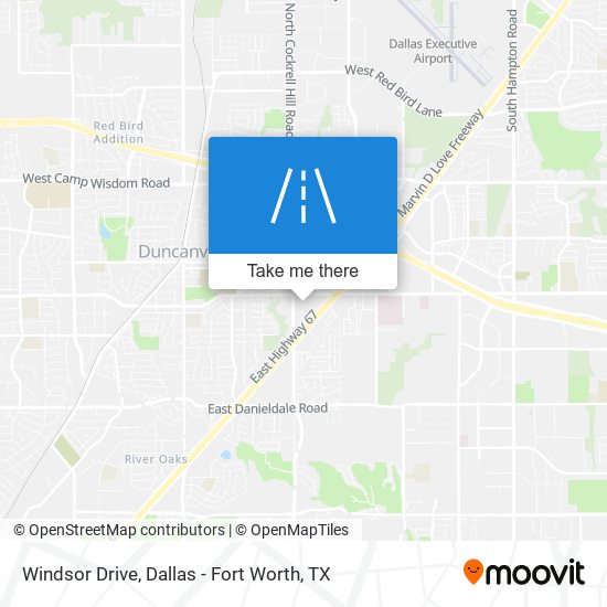 Mapa de Windsor Drive