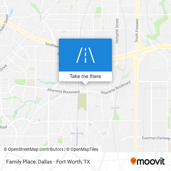 Family Place map