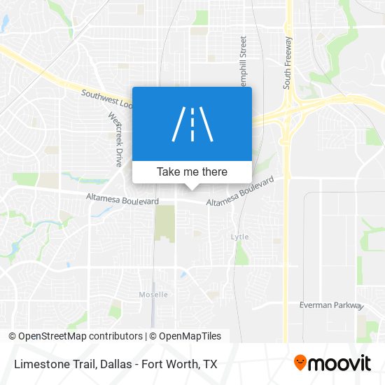 Limestone Trail map