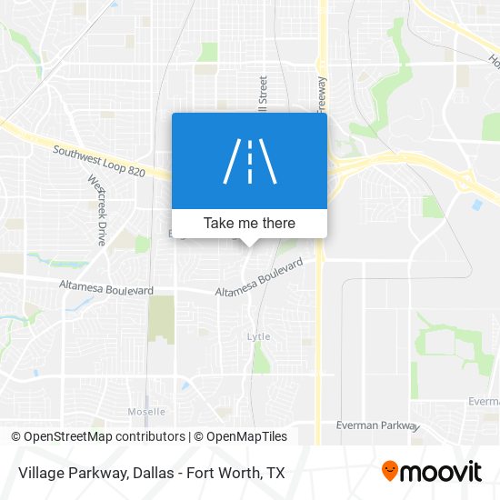 Village Parkway map