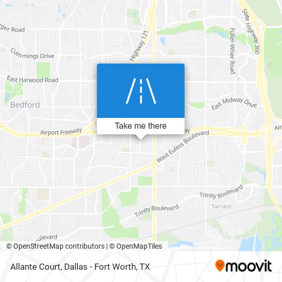Allante Court map