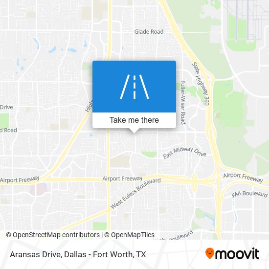 Aransas Drive map