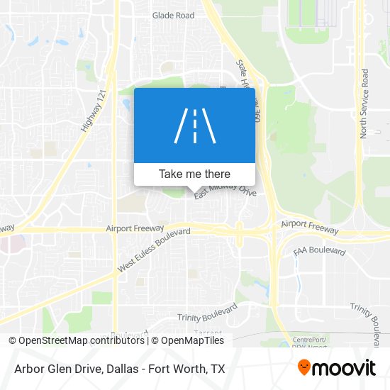 Arbor Glen Drive map