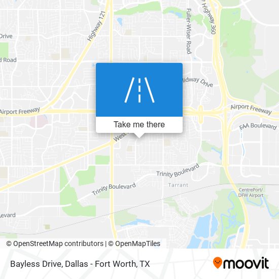 Mapa de Bayless Drive