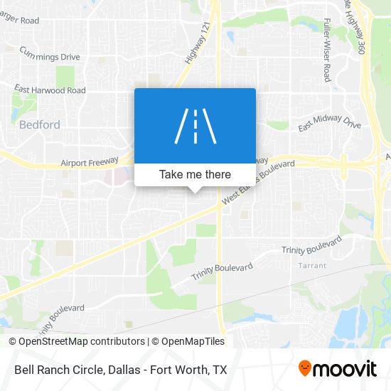 Bell Ranch Circle map