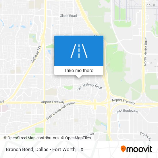 Branch Bend map