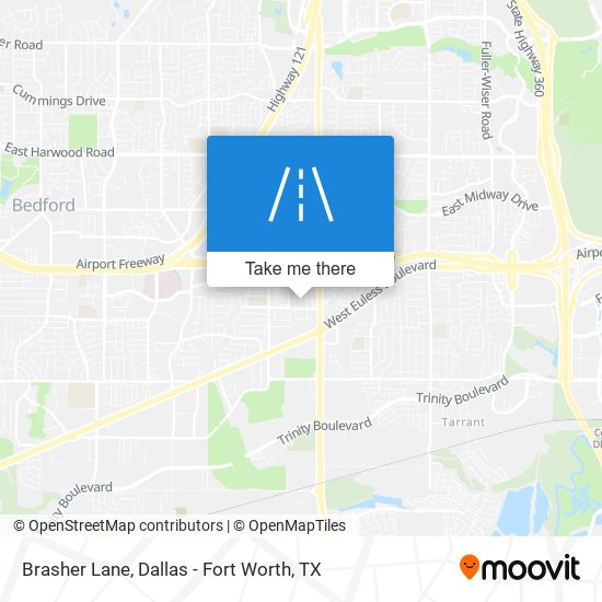 Brasher Lane map