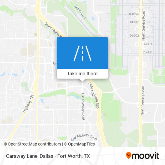 Caraway Lane map