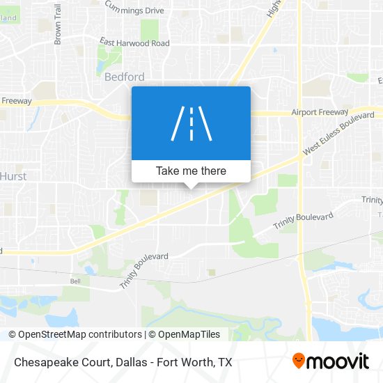 Chesapeake Court map