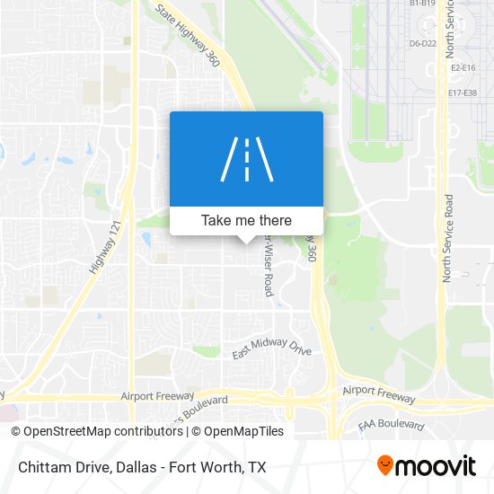 Mapa de Chittam Drive
