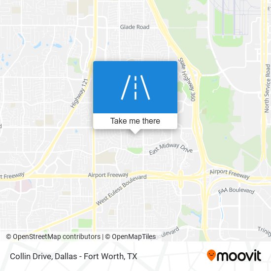 Collin Drive map