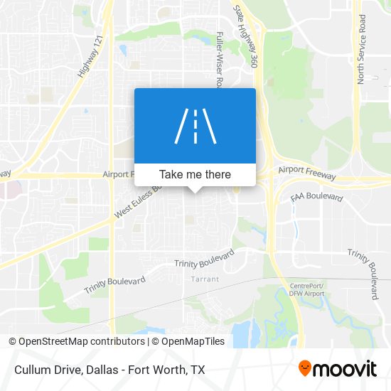Cullum Drive map