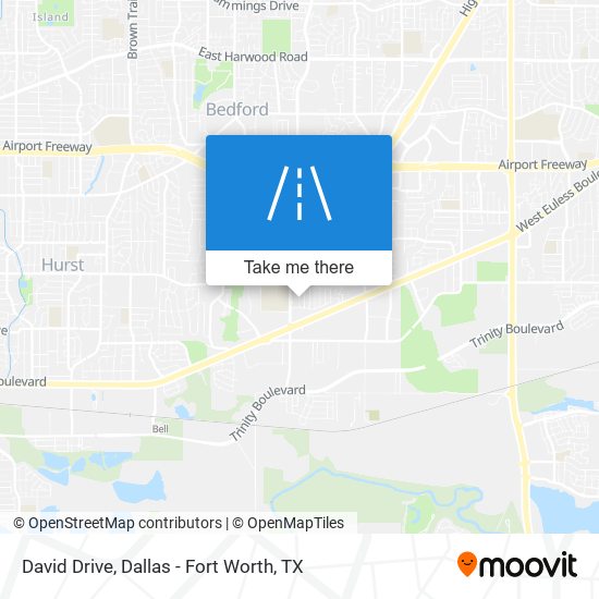 David Drive map