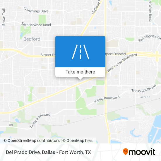 Mapa de Del Prado Drive