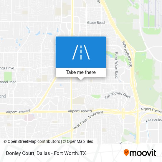 Mapa de Donley Court