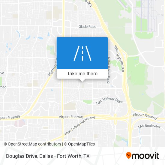 Mapa de Douglas Drive