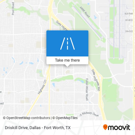 Driskill Drive map