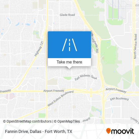 Fannin Drive map