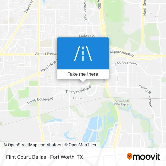 Flint Court map