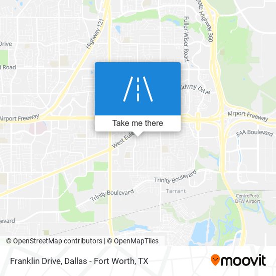 Franklin Drive map