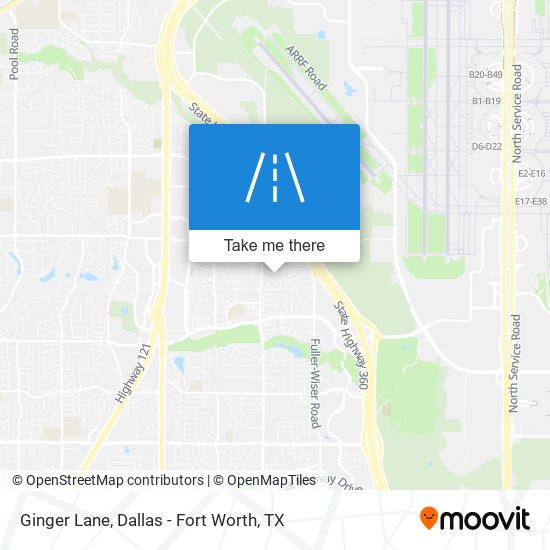 Mapa de Ginger Lane