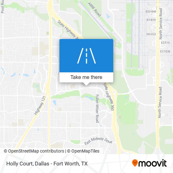 Holly Court map