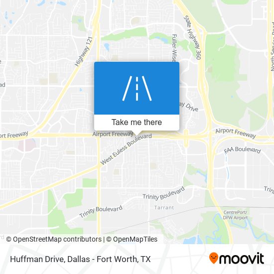 Huffman Drive map