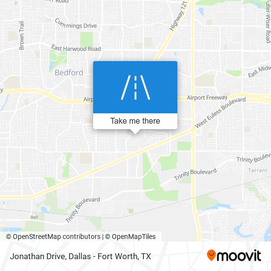 Jonathan Drive map